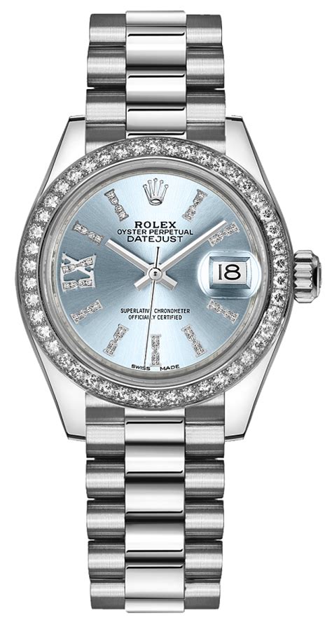 rolex ladies datejust platinum|Rolex lady Datejust 2021.